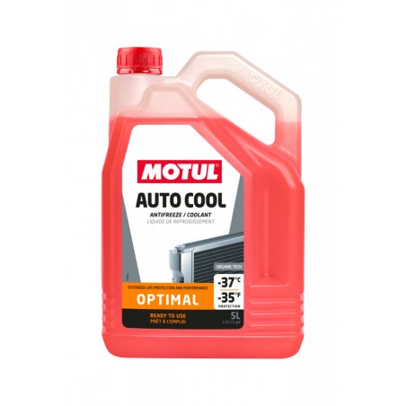 liquido refrigerante antigelo auto cool optimal -37°c 5l
