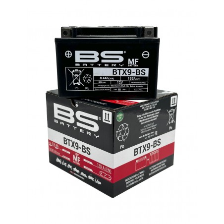 bateria btx9-bs sem manutenção de 12v e 8ah