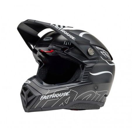 enduro motocross helm moto-10 spherical mips - fasthouse raven