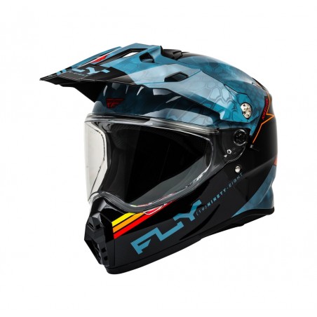 enduro motorcrosshelm met scherm trekker kryptek conceal