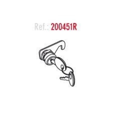 replacement key cylinder for trunk atv 80