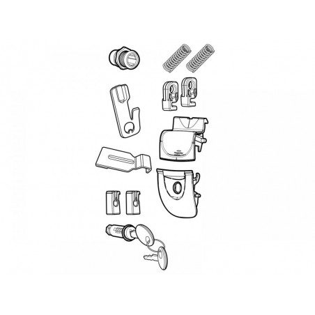 trunk key lock spare sh33