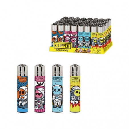 briquets décorés astronauts (48 uds)