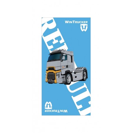 serviette tipo renault gris 80x160cm