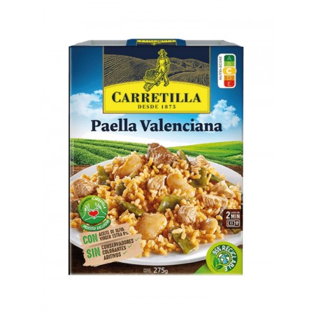 færdigret med valenciansk paella