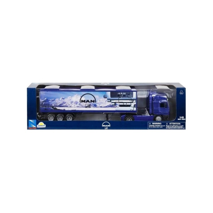 FASEBA Scale model truck with container 1/43 MAN F-2000 40' 16162A