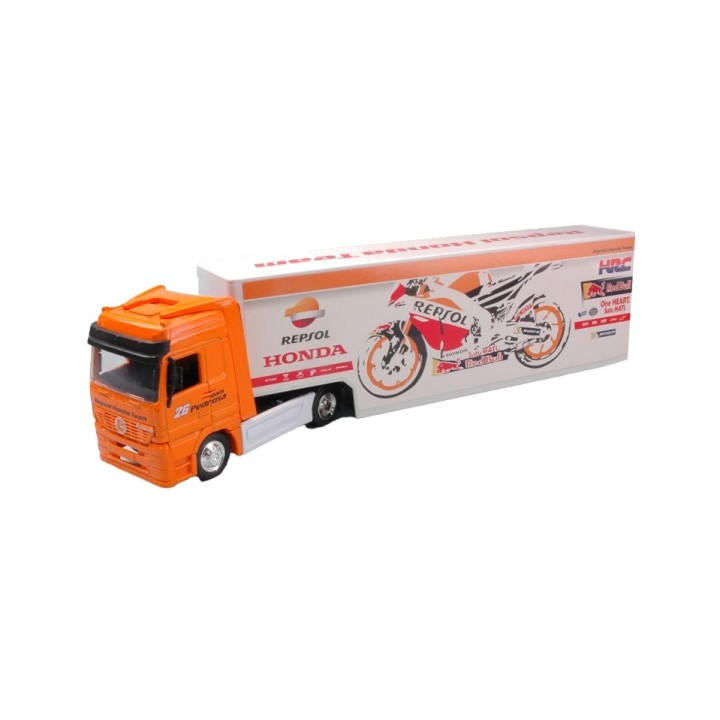 FASEBA Scale truck with design 1/43 MERCEDES REPSOL HONDA TEAM 16333
