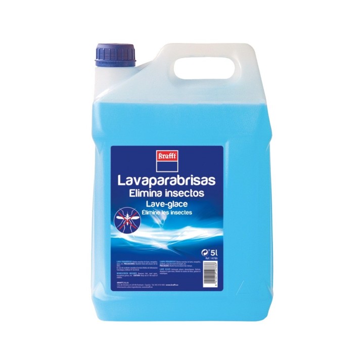 KRAFFT Líquido lavaparabrisas con acción antimosquitos GARRAFA 5 LITROS 19357