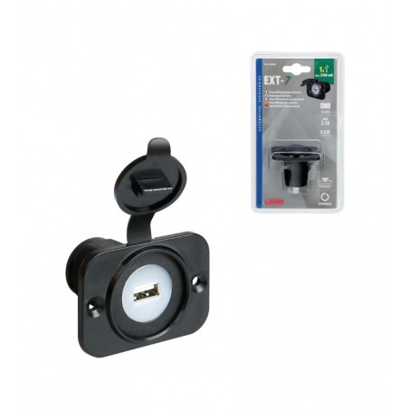 usb csatlakozó nyomásra szereléshez 12/24v