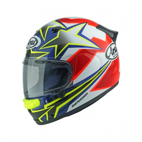 integrálna motocyklová prilba quantic star & stripes