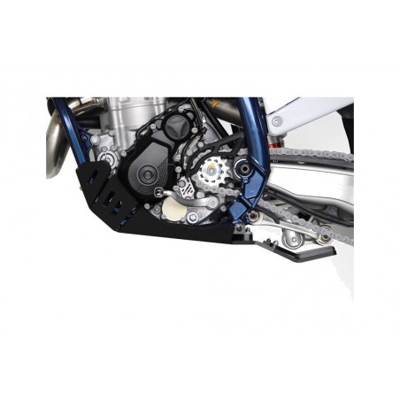 placa protetora com proteção de haste para motocicleta xtrem - phd ø 8 mm