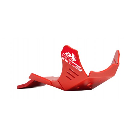 carter de protection avec protection de tige pour moto xtrem - hdpe 8 mm