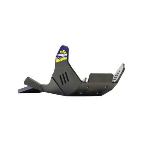 crankcase guard with rod protector for motorcycle xtrem