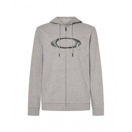 klassisk sweatshirt med logotyp new ellipse - granite heather