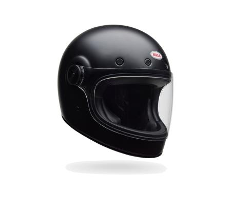 capacete integral estilo retrô com viseira bullitt gt - matte