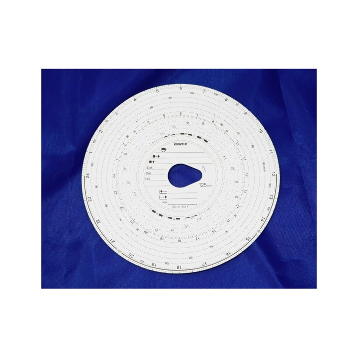 VDO 2x Truck tachograph discs 125 24 EC4K - Brand KT-322