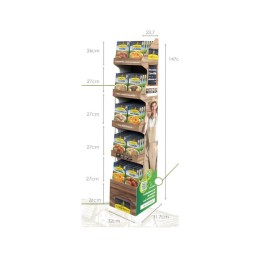 CARRETILLA Large display 32X31,7X147 CM (ANCHO LARGO ALTO) 05136