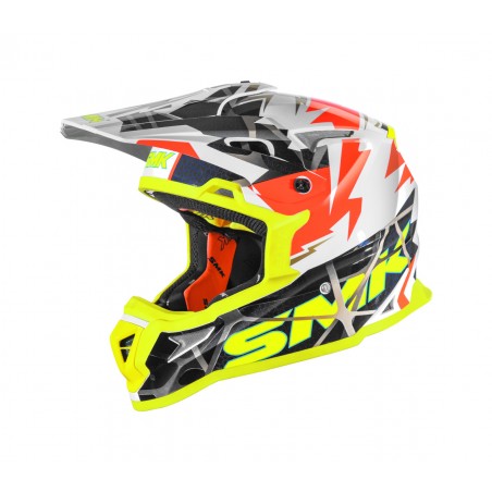 cască motocross  allterra fulmine  (gl174)