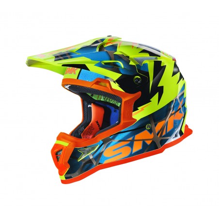 casque de motocross  allterra fulmine  (gl457)
