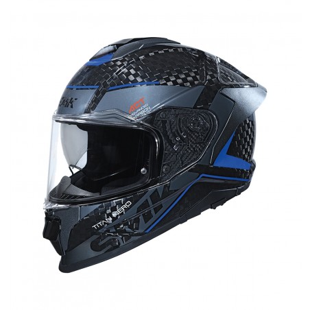 casc integral moto  titan carbon nero (gl256)