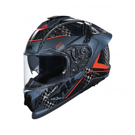 cască integrală moto  titan carbon nero (gl263)