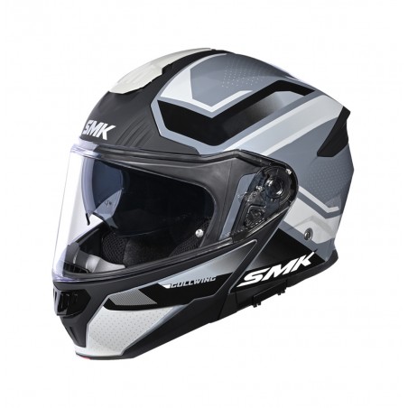 modulaire motorhelm mat gedecoreerd gullwing supertour ma661
