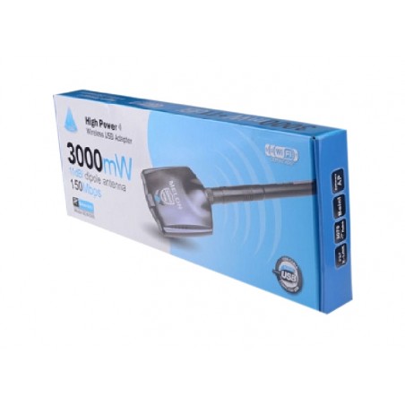 wifi anténa s usb konektorom 3000 mw