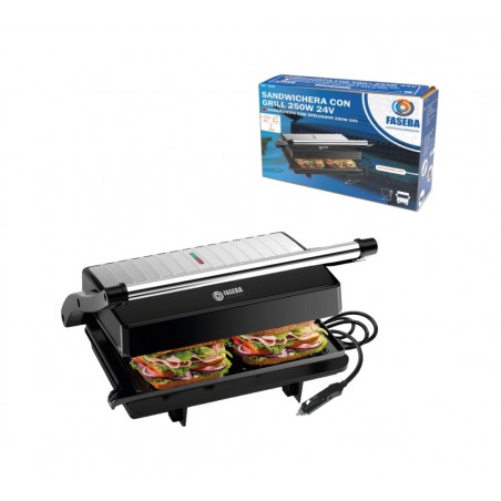 elektrisk smörgåsgrill med grill 250w 24v