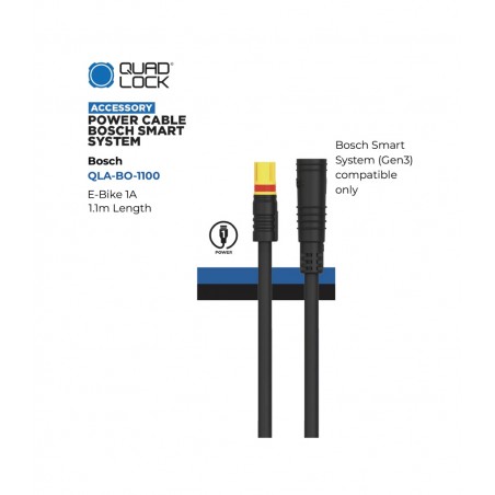 stromkabel für fahrradgerät oder zubehör power cable 1 x 1.1m shimano