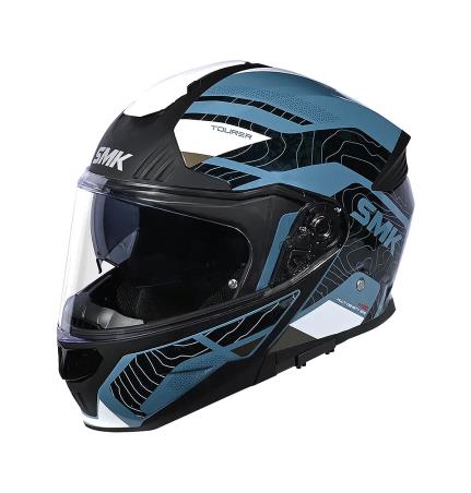 modulaire motorhelm versierd met glitters gullwing navigator gl551
