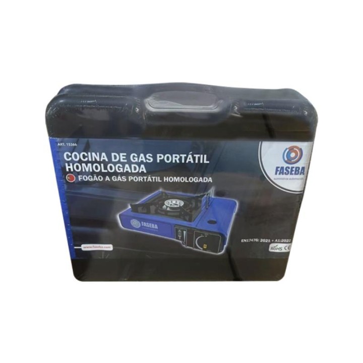 FASEBA Cocina portátil de gas homologada 15366