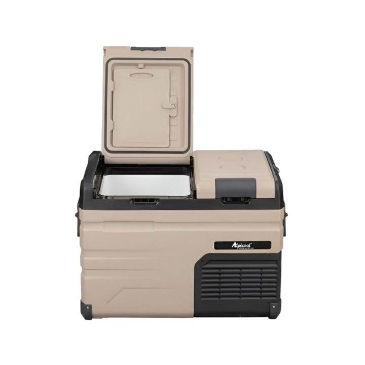 FASEBA Nevera con bluetooth y usb asas, compresor 12/24/220V 45,6L ALPICOOL 15383