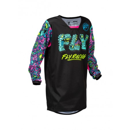 tricou pentru copii enduro offroad kinetic mutant