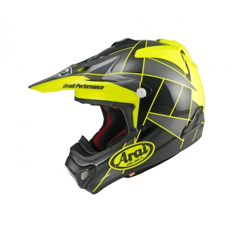 integralhjelm med offroad-visir mx-v evo peak