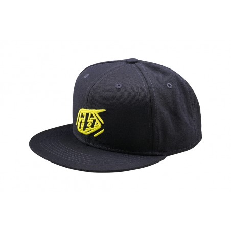 cap flat bill snapback badge