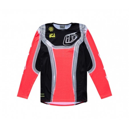 tričko enduro cross offroad se pro stripes