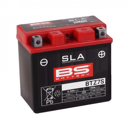 fabriksaktiveret batteri sla btz7s (fa)