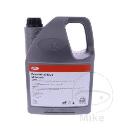 óleo de motor 0w20 mu3 5 l extra 0w-20