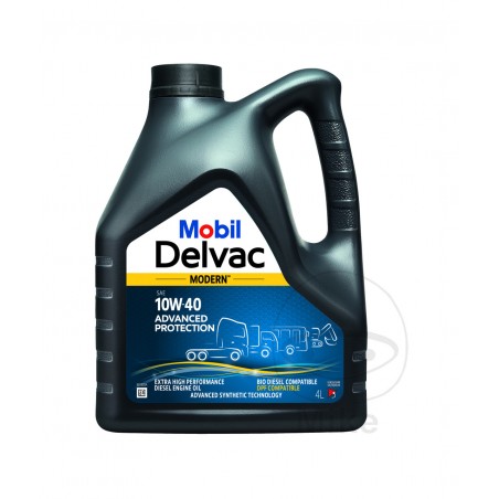 óleo de proteção avançada 10w40 delvac 4l modern modern™ 10w-40