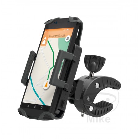 suporte universal giratório para celular de bicicleta hama strong giratorio 360º
