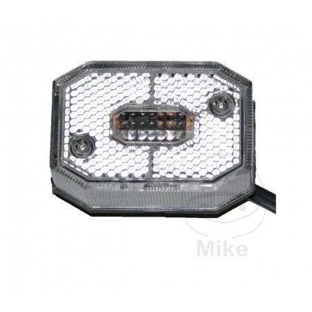 feu de position de remorque avec technologie led et câble aspöck dc 0.5 m cc