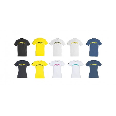 dam t-shirt cressi team