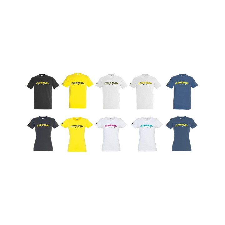 CRESSI Camiseta de mujer TEAM EVA 951103VAR