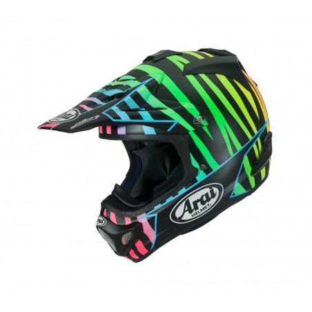 integralhjelm med offroad-visir mx-v evo van beveren