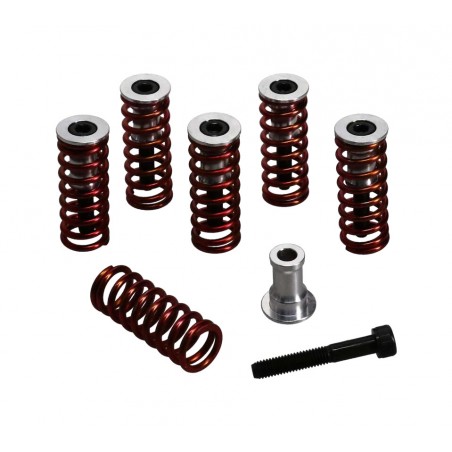 kit de ressorts d'embrayage avec 6 ressorts rouges core medianso