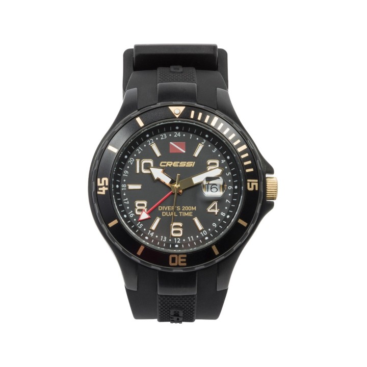 CRESSI Reloj TRAVELLER DUAL TIME GOLD EKS 766002