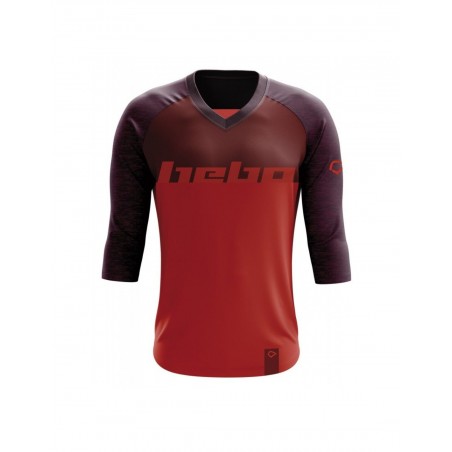 tricou trial offroad bicicletă munte mânecă 3/4 level 2.0