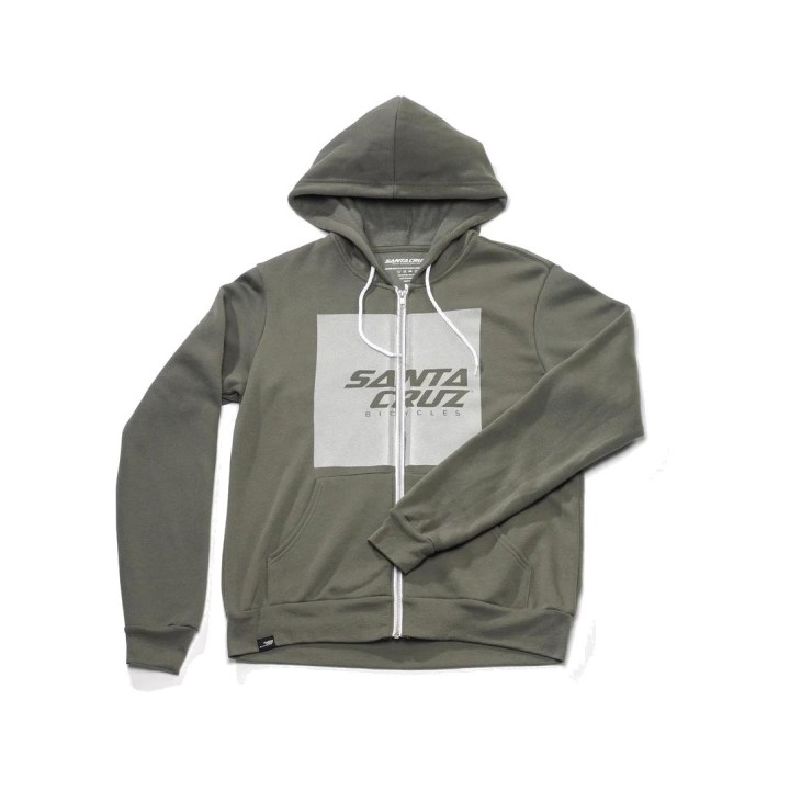 SANTA CRUZ Sudadera con capucha SQUARED ZIP HOODY ST2153-22446-002.L