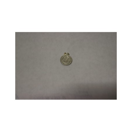 san benito medal in silver, 12 mm