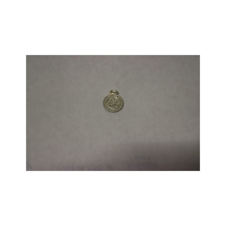 TUDETIC szent benedek érem ezüstből, 12 mm 2727